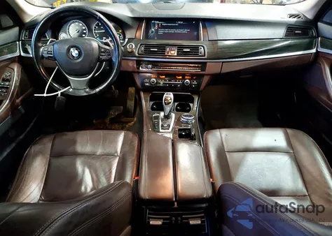 2014 BMW 535 Xi из США, поврежденный, VIN WBA5B3C5XED535990